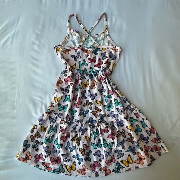 The Children's Place Multicolor Butterfly Print Dress - Picture 2 of 5